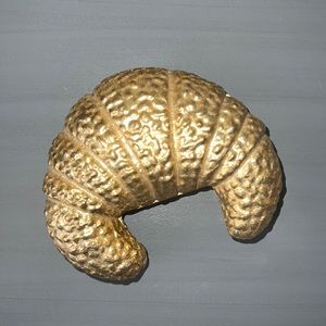Gold Anthropologie Croissant Box